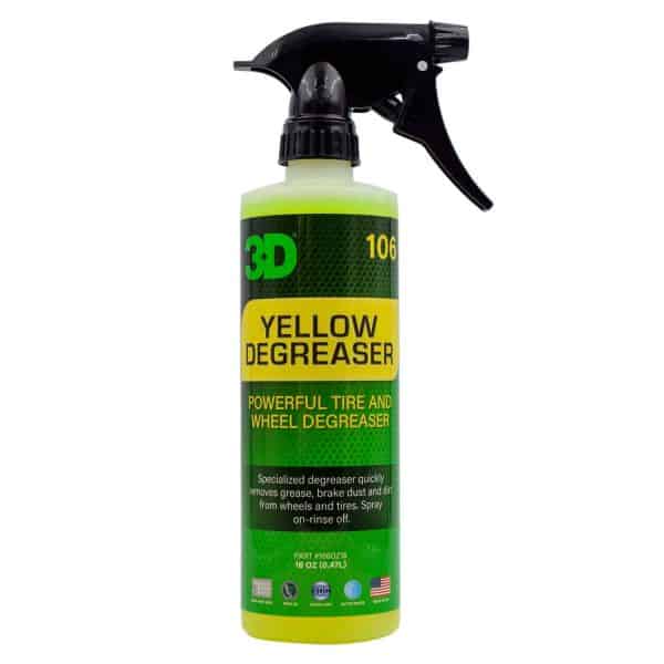 YELLOW DEGREASER 3D CAR CARE